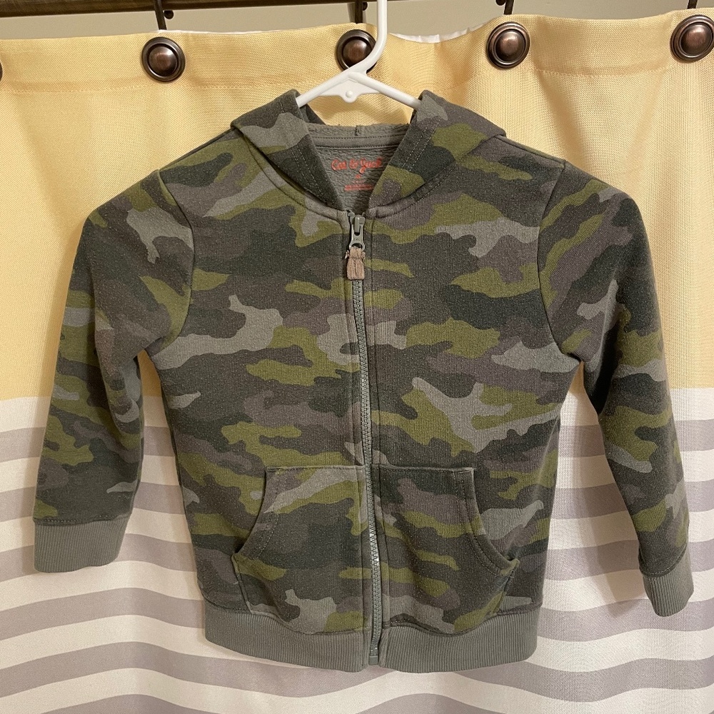 Camo Full-Zip Hoodie